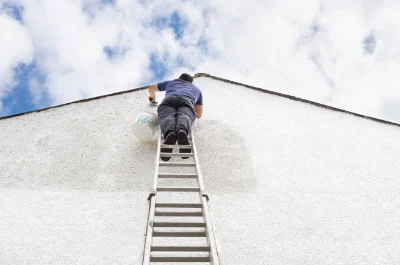 Peinture extérieure à Couffé — façades et ravalement